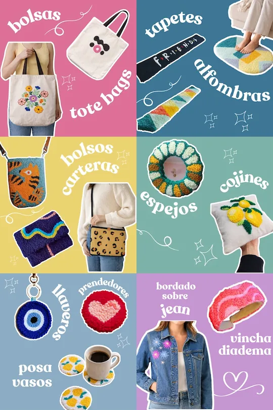 Collade de piezas del curso